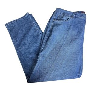 Gloria Vanderbilt Amanda 16 W Mom Jeans High Waisted Fit